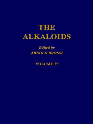 cover image of The Alkaloids